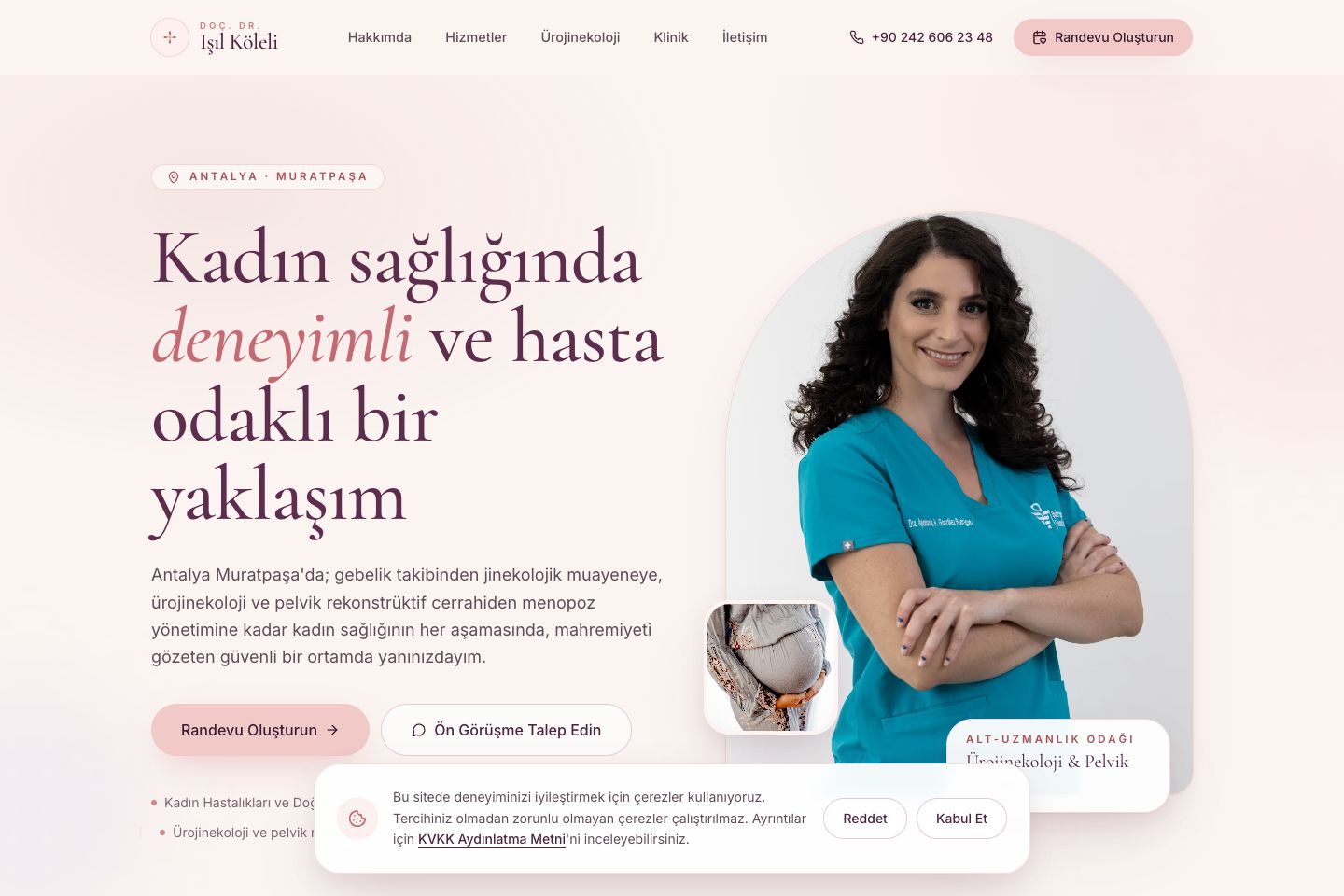 Hümâ web tasarımının gerçek ana sayfa önizlemesi